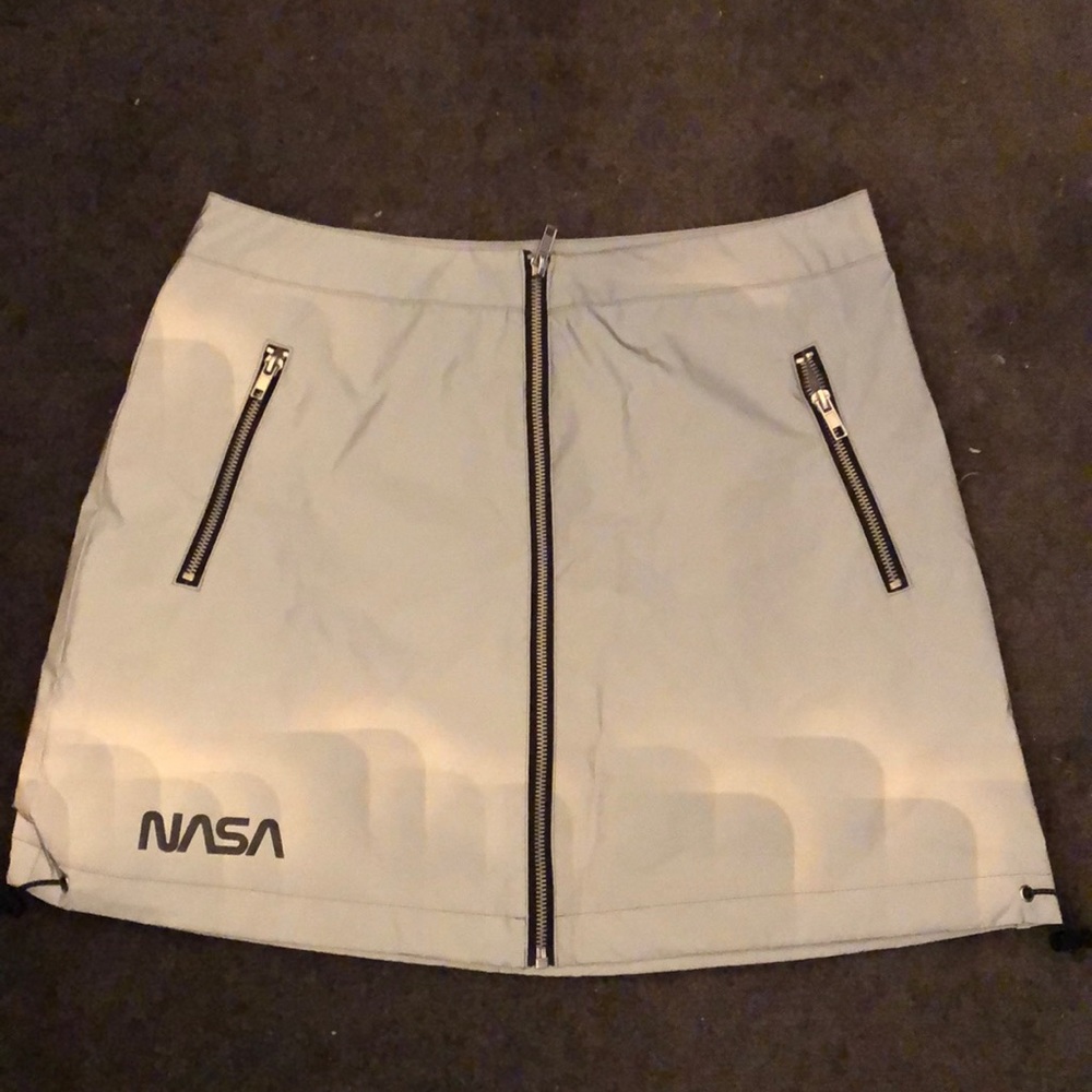 Forever 21 Reflective Skirt